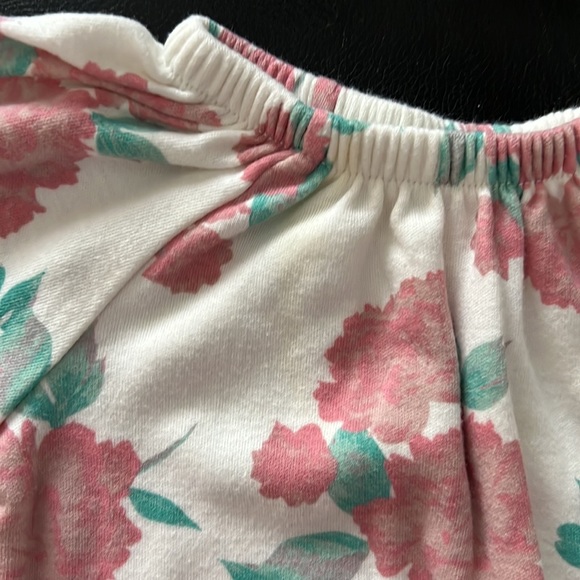 Lullaby Lane matching jogger and floral bodysuit set - 0-3 Months - Picture 5 of 5
